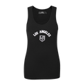 NHL LOS ANGELES KINGS CLASSIC WOMEN'S RACERBACK (BLACK)