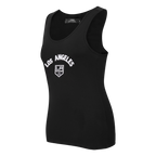 NHL LOS ANGELES KINGS CLASSIC WOMEN'S RACERBACK (BLACK)