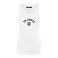 NHL LOS ANGELES KINGS CLASSIC WOMEN'S RACERBACK (WHITE)