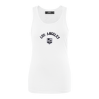 NHL LOS ANGELES KINGS CLASSIC WOMEN'S RACERBACK (WHITE)