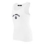NHL LOS ANGELES KINGS CLASSIC WOMEN'S RACERBACK (WHITE)