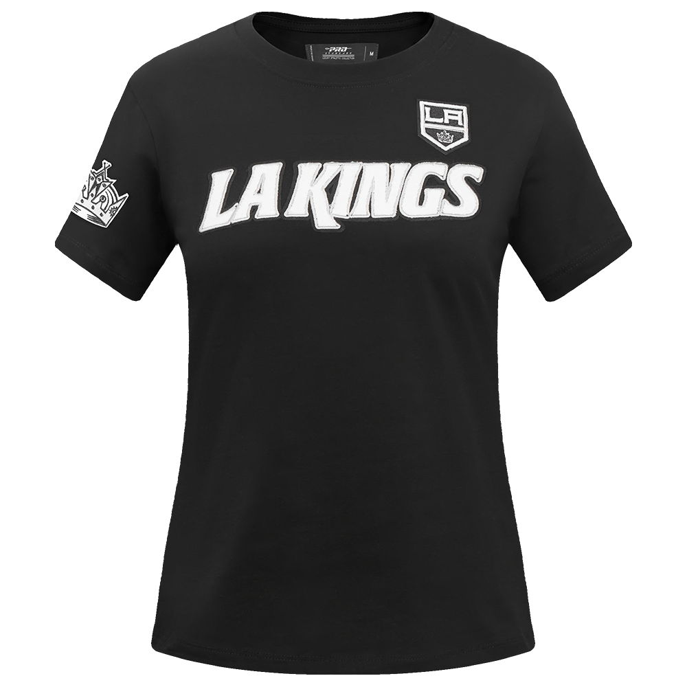 NHL LOS ANGELES KINGS CLASSIC T-SHIRT AJUSTÉ POUR FEMME (NOIR)
