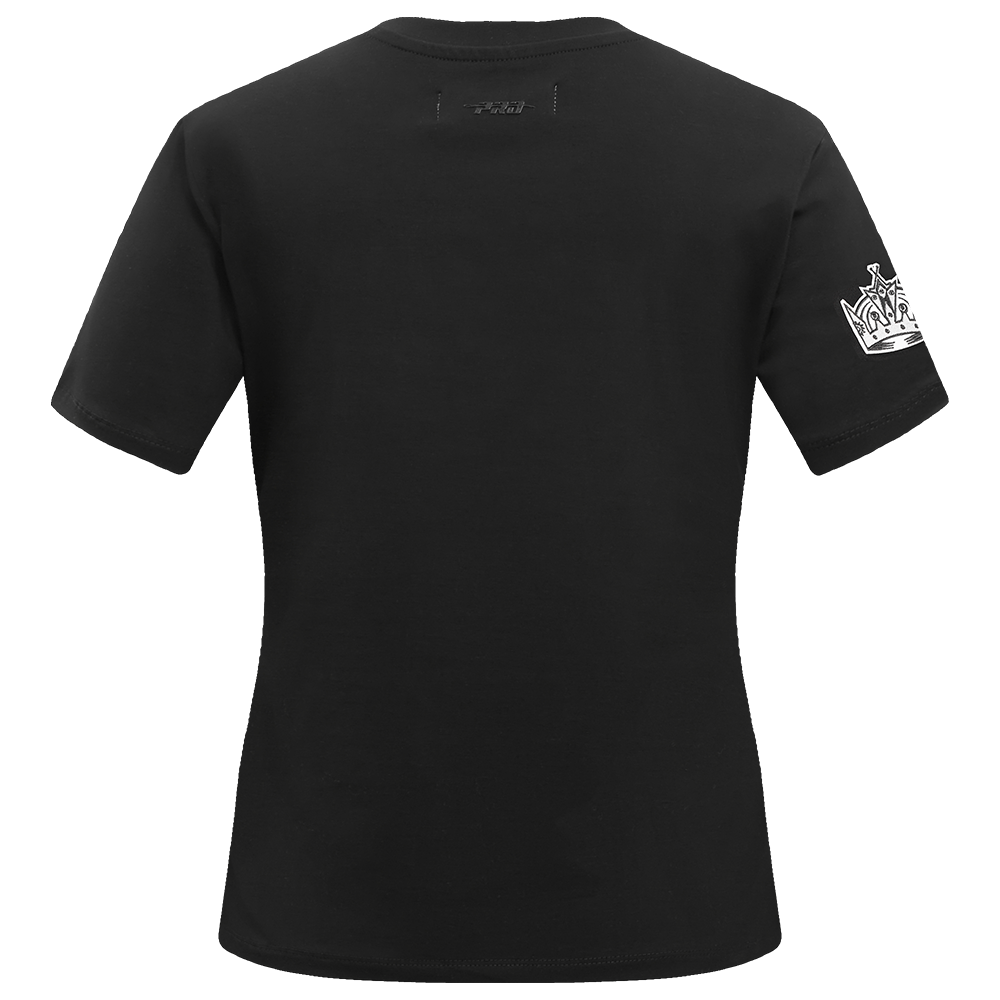 NHL LOS ANGELES KINGS CLASSIC T-SHIRT AJUSTÉ POUR FEMME (NOIR)