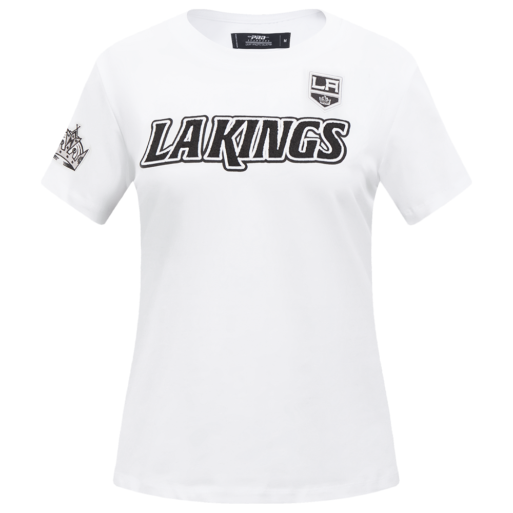 NHL LOS ANGELES KINGS CLASSIC T-SHIRT AJUSTÉ POUR FEMME (BLANC)