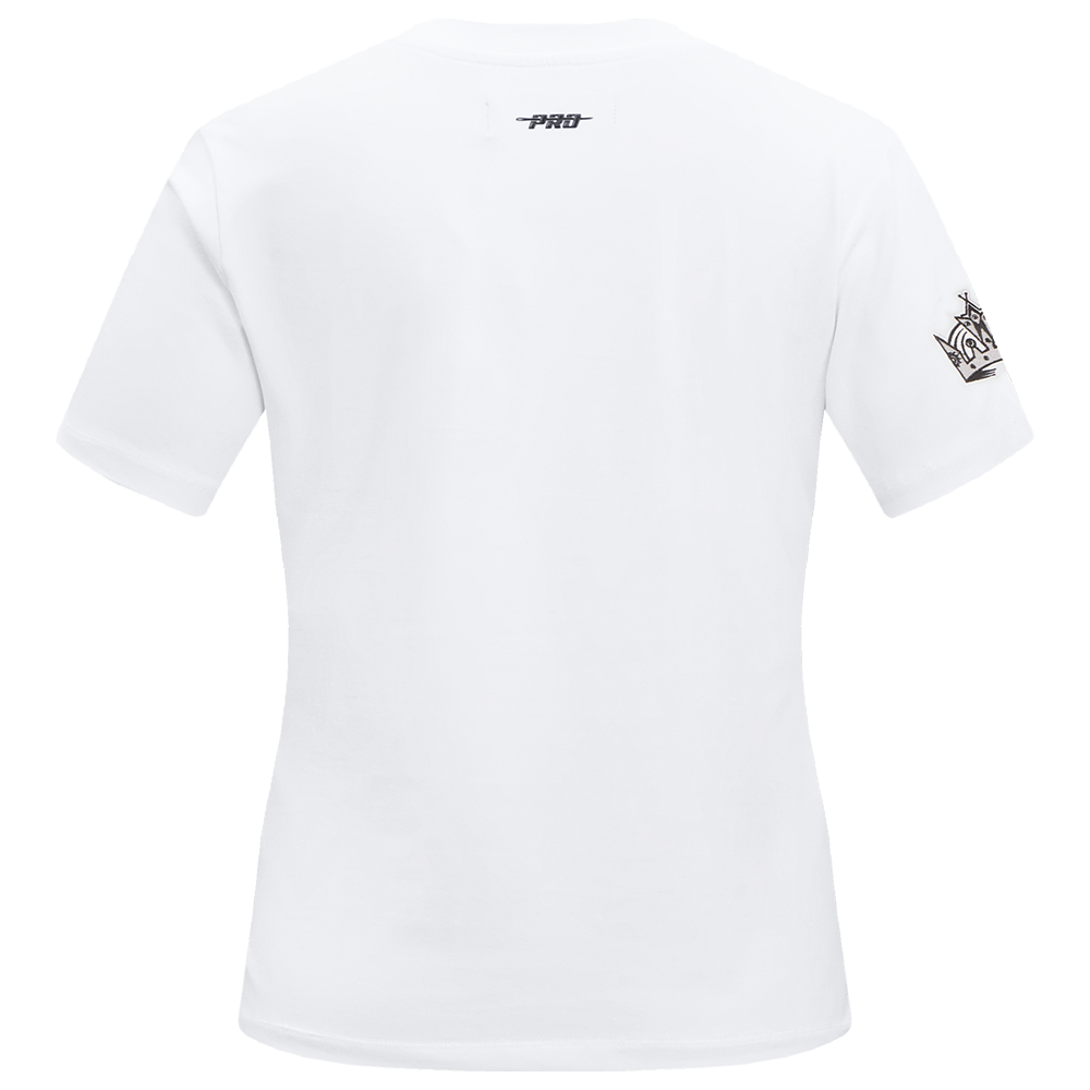 NHL LOS ANGELES KINGS CLASSIC T-SHIRT AJUSTÉ POUR FEMME (BLANC)