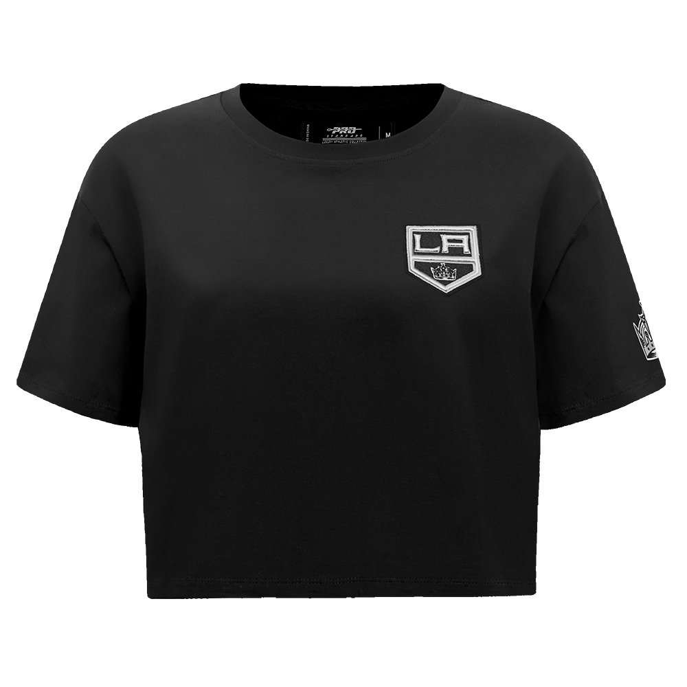 NHL LOS ANGELES KINGS CLASSIC WOMEN'S BOXY TEE (BLACK)