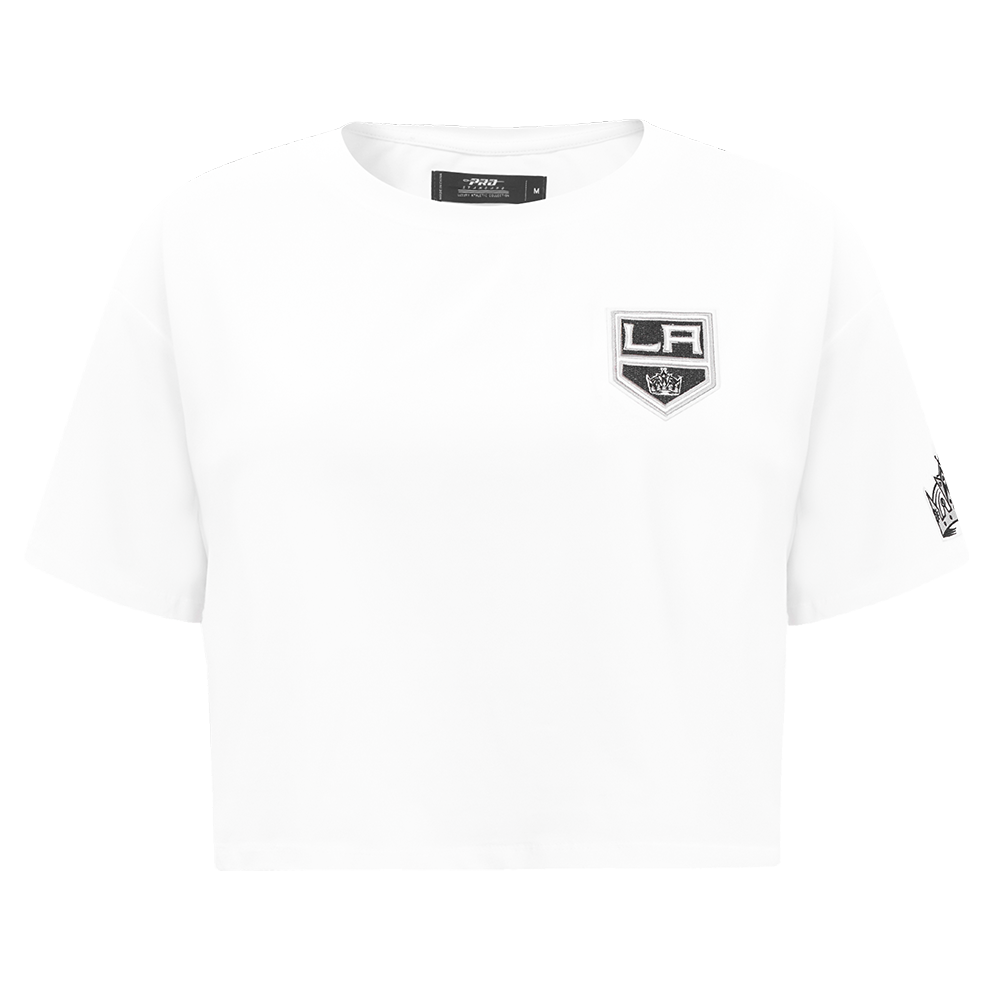 NHL LOS ANGELES KINGS CLASSIC WOMEN'S BOXY TEE (WHITE)