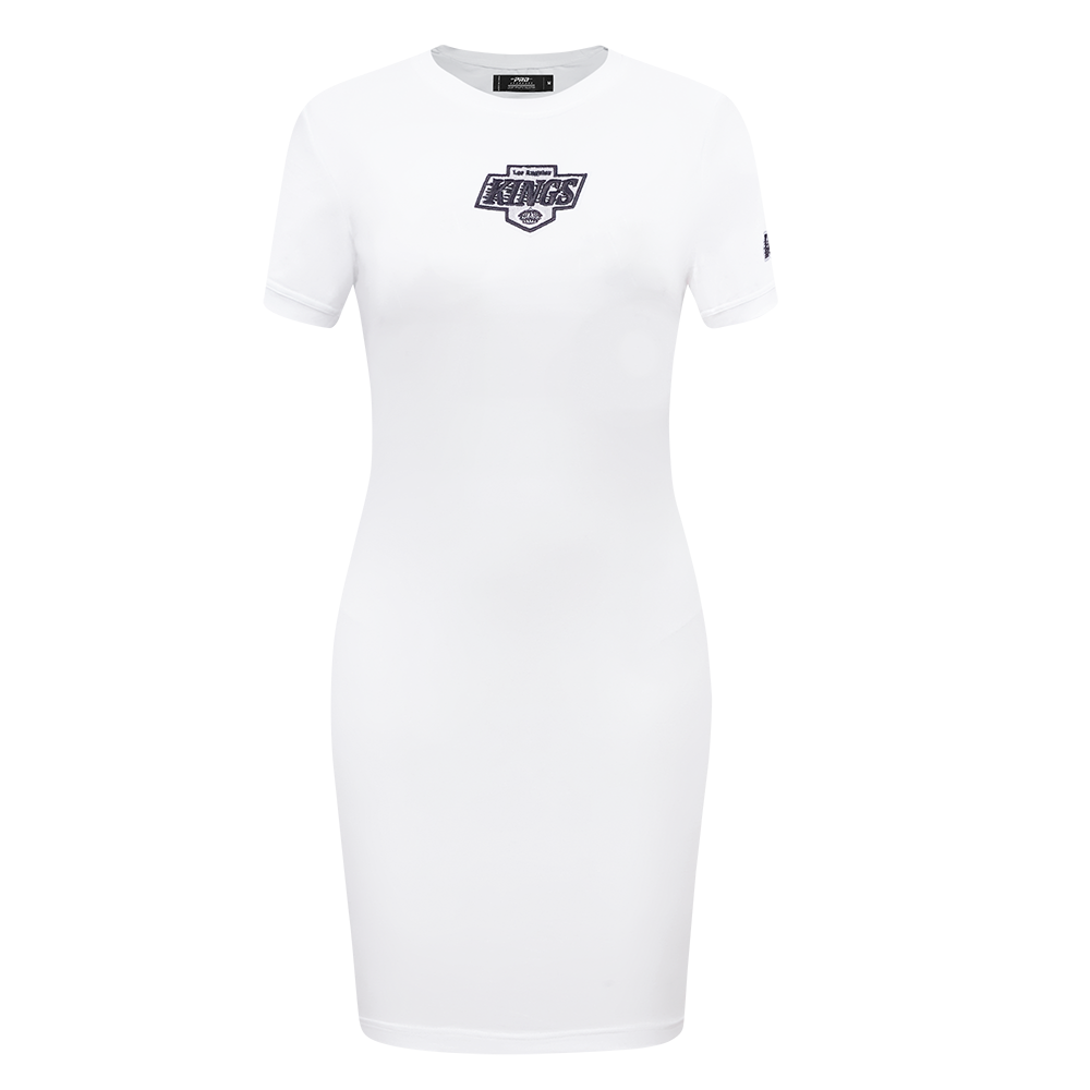 NHL LOS ANGELES KINGS CLASSIC ROBE MOULANTE POUR FEMME (BLANC)