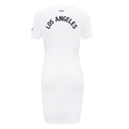 NHL LOS ANGELES KINGS CLASSIC ROBE MOULANTE POUR FEMME (BLANC)