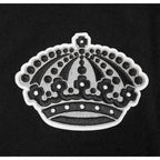 NHL LOS ANGELES KINGS CLASSIC WOMEN'S WOOL VARSITY JACKET (BLACK/WHITE)