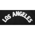 NHL LOS ANGELES KINGS CLASSIC WOMEN'S WOOL VARSITY JACKET (BLACK/WHITE)