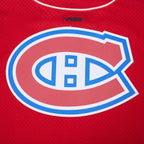 NHL MONTREAL CANADIENS CLASSIC MESH BUTTON DOWN SHIRT (RED)