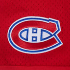NHL MONTREAL CANADIENS CLASSIC MESH BUTTON DOWN SHIRT (RED)