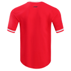 NHL MONTREAL CANADIENS RETRO CLASSIC T-SHIRT EN MAILLE DOUBLE POUR HOMME (ROUGE)