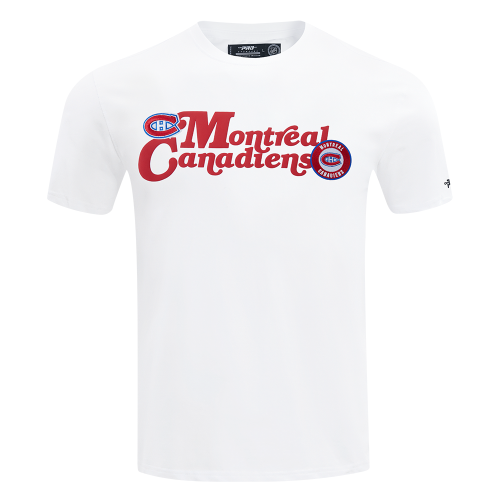 NHL MONTREAL CANADIENS SOUVENIR MEN'S SJ TEE (WHITE)