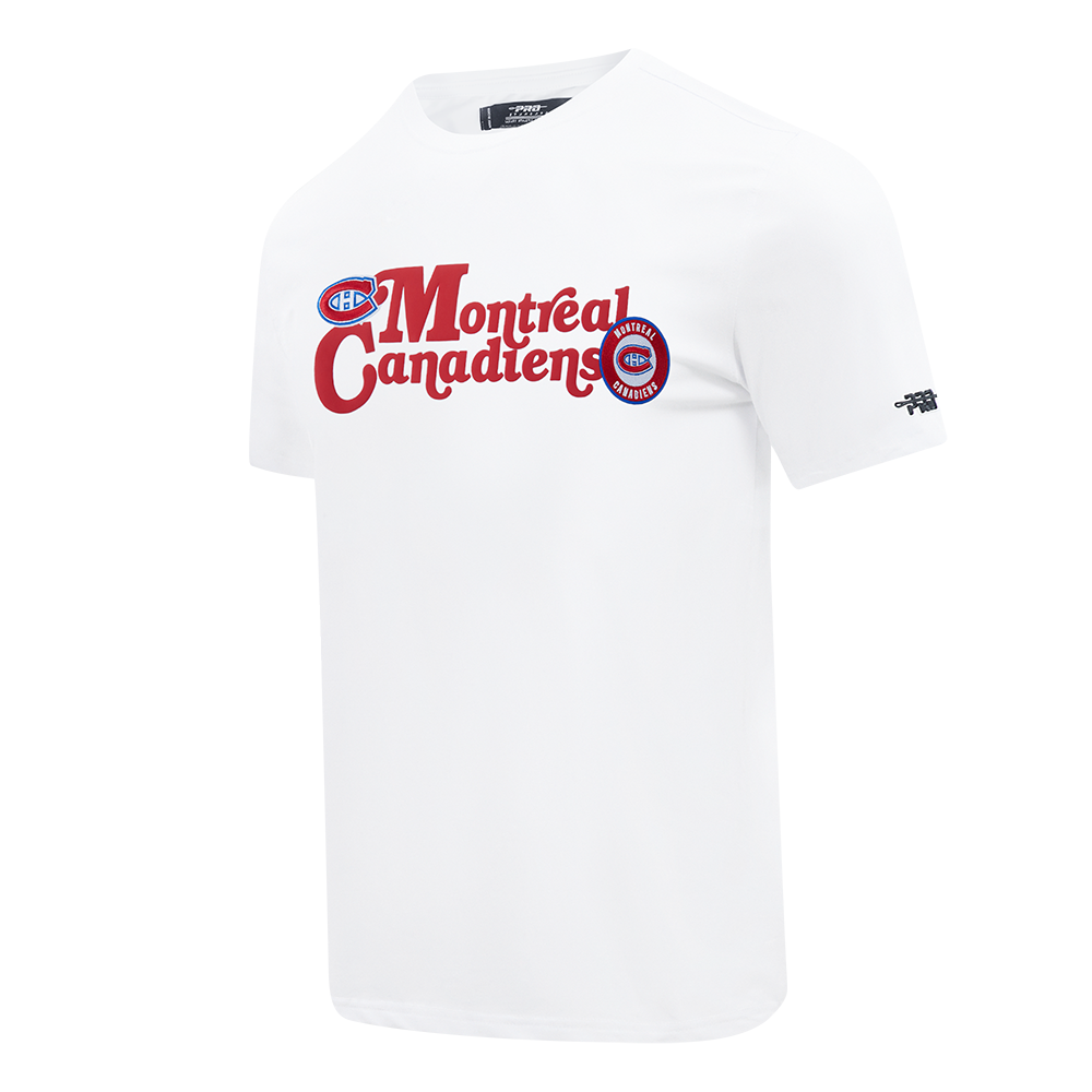 NHL MONTREAL CANADIENS SOUVENIR MEN'S SJ TEE (WHITE)