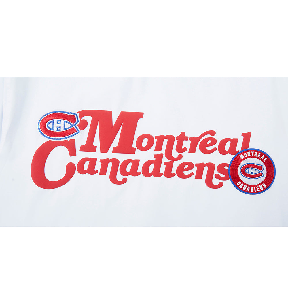 NHL MONTREAL CANADIENS SOUVENIR MEN'S SJ TEE (WHITE)