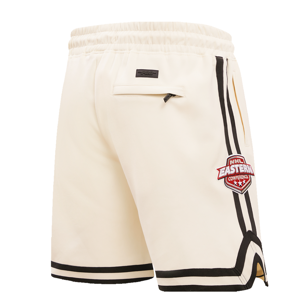 NHL MONTREAL CANADIENS CLASSIC CHENILLE MEN'S DK SHORT (EGGSHELL/ BLACK)