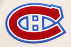 NHL MONTREAL CANADIENS CLASSIC CHENILLE MEN'S DK SHORT (EGGSHELL/ BLACK)