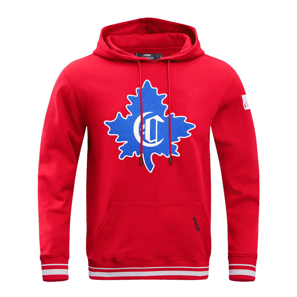 NHL MONTREAL CANADIENS RETRO CLASSIC CHANDAIL À CAPUCHON EN MOLLETON POUR HOMME (ROUGE)