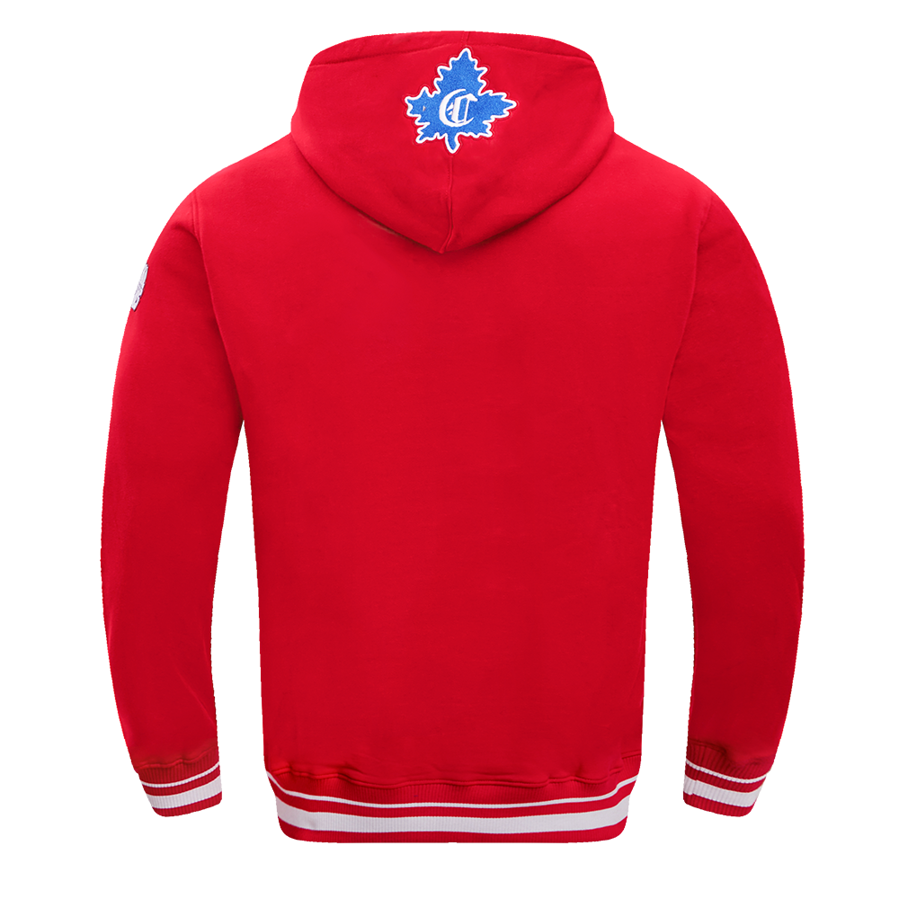 NHL MONTREAL CANADIENS RETRO CLASSIC CHANDAIL À CAPUCHON EN MOLLETON POUR HOMME (ROUGE)