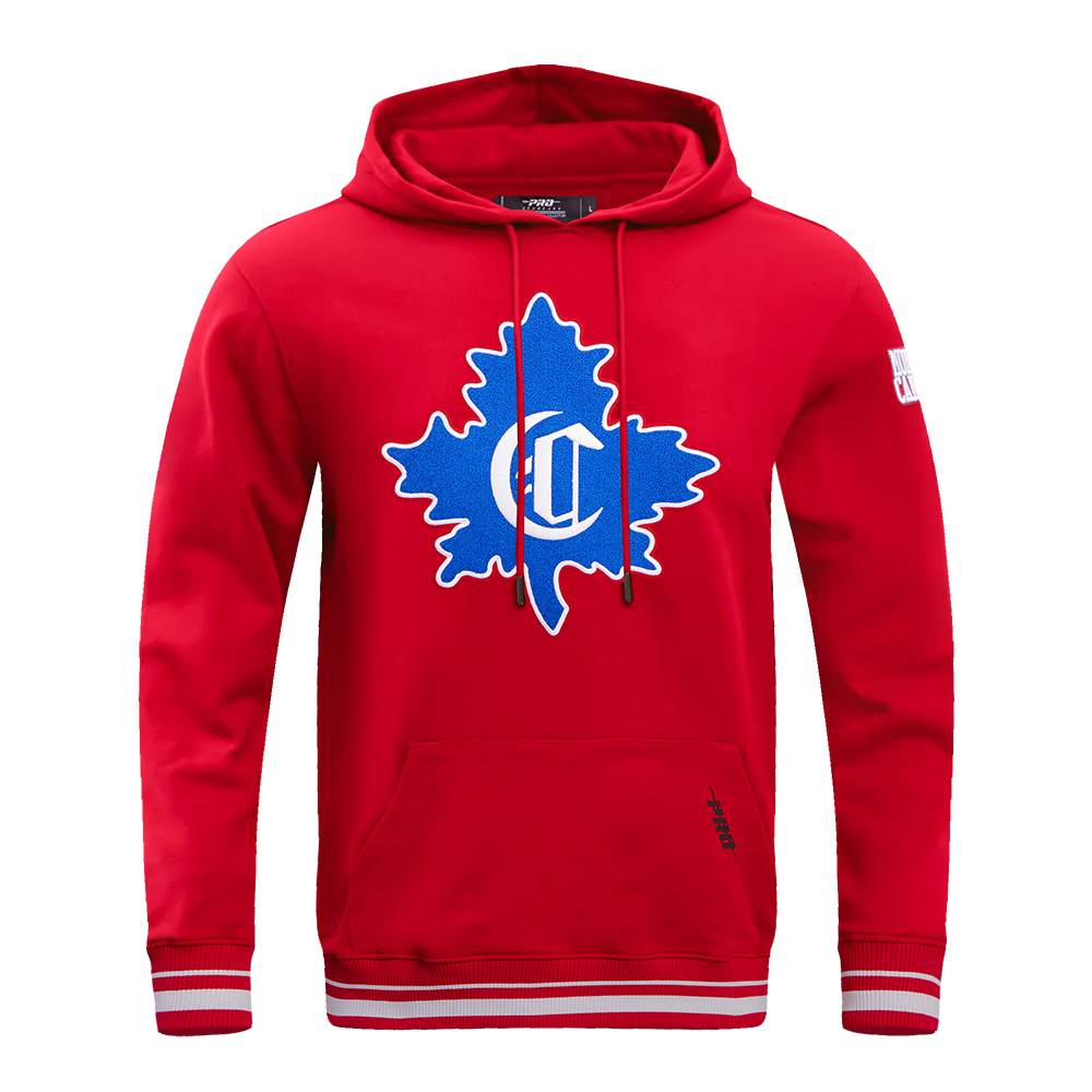 NHL MONTREAL CANADIENS RETRO CLASSIC CHANDAIL À CAPUCHON EN MOLLETON POUR HOMME (ROUGE)