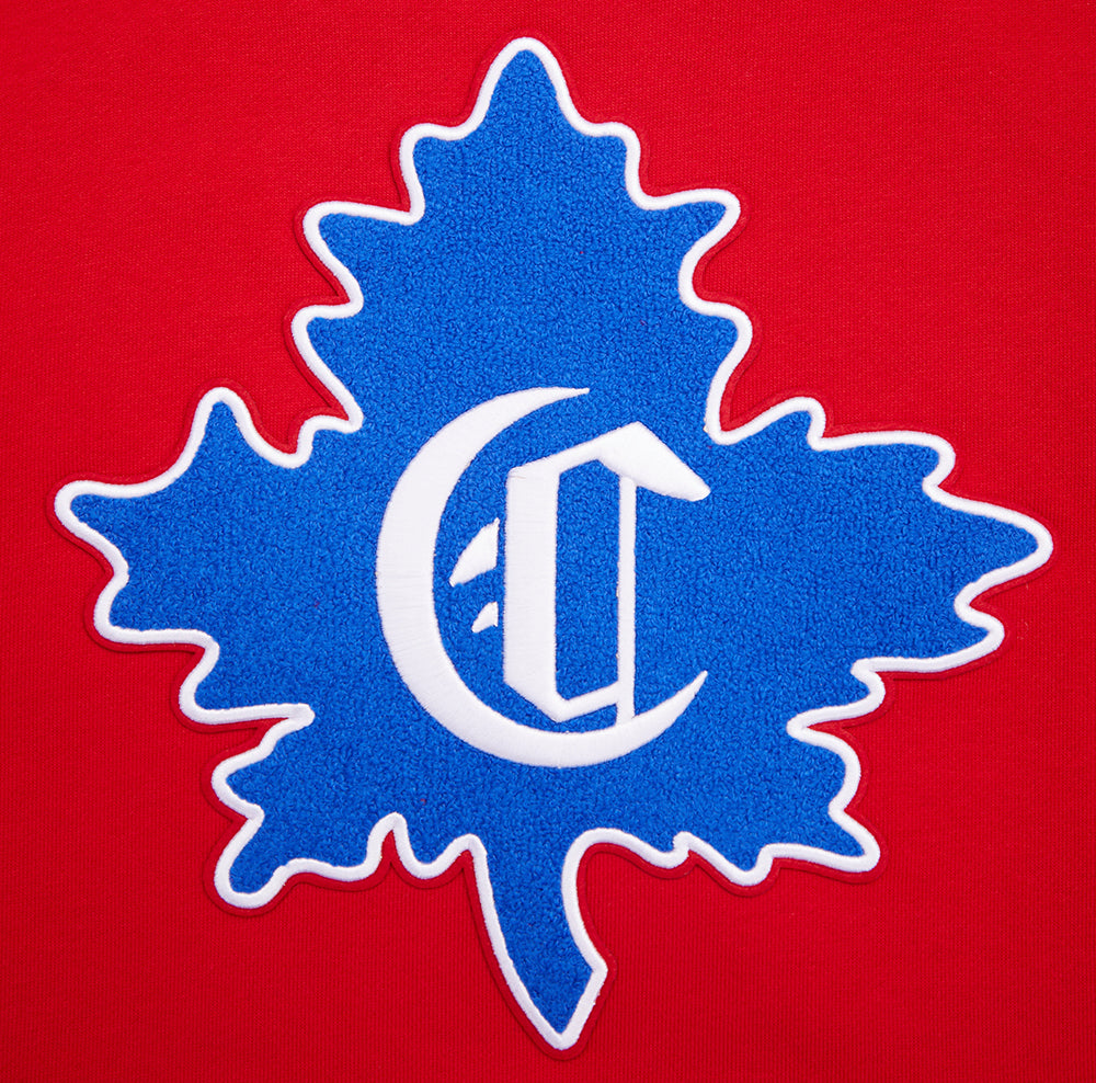 NHL MONTREAL CANADIENS RETRO CLASSIC CHANDAIL À CAPUCHON EN MOLLETON POUR HOMME (ROUGE)