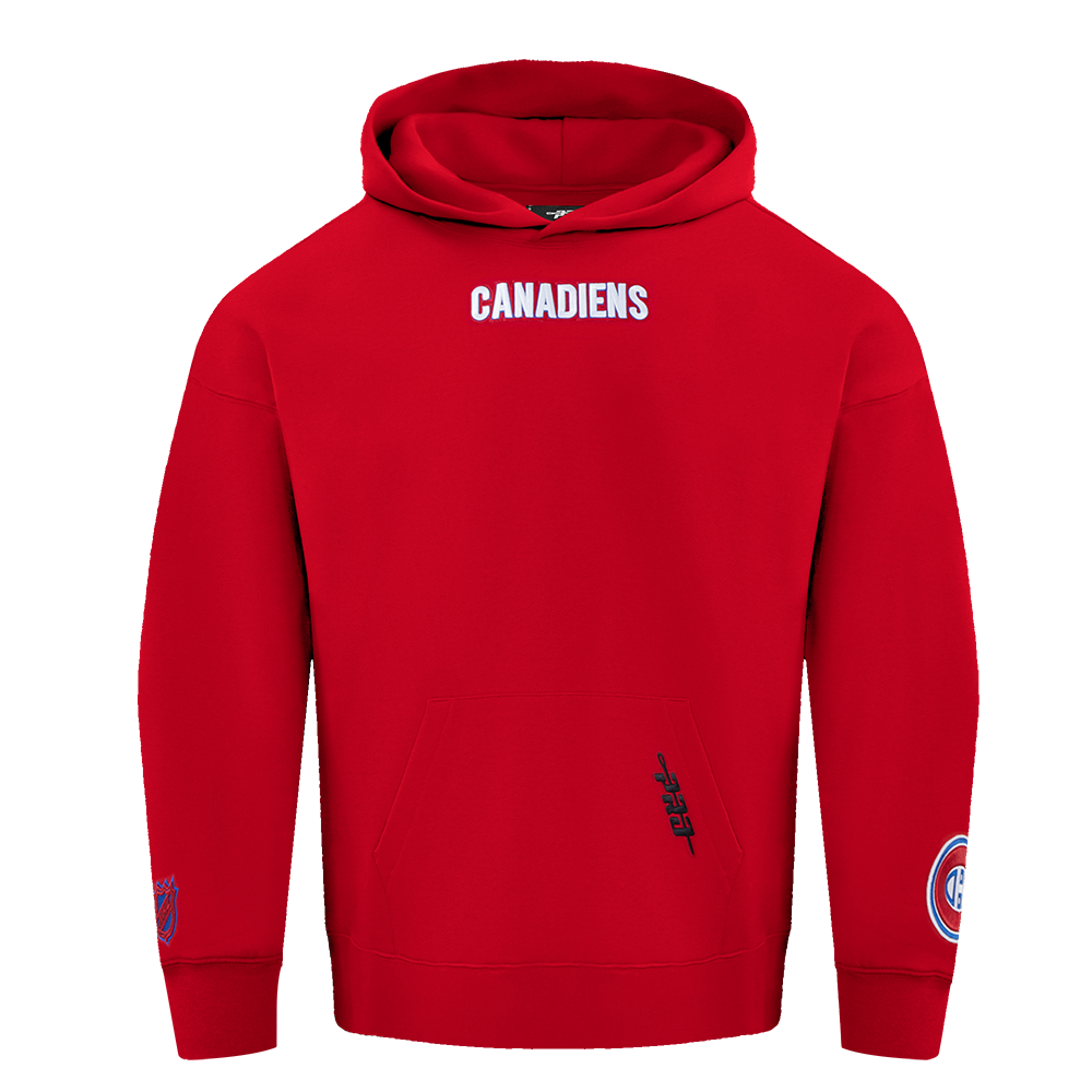 NHL MONTREAL CANADIENS WINGSPAN CHANDAIL À CAPUCHON POUR HOMME (ROUGE)