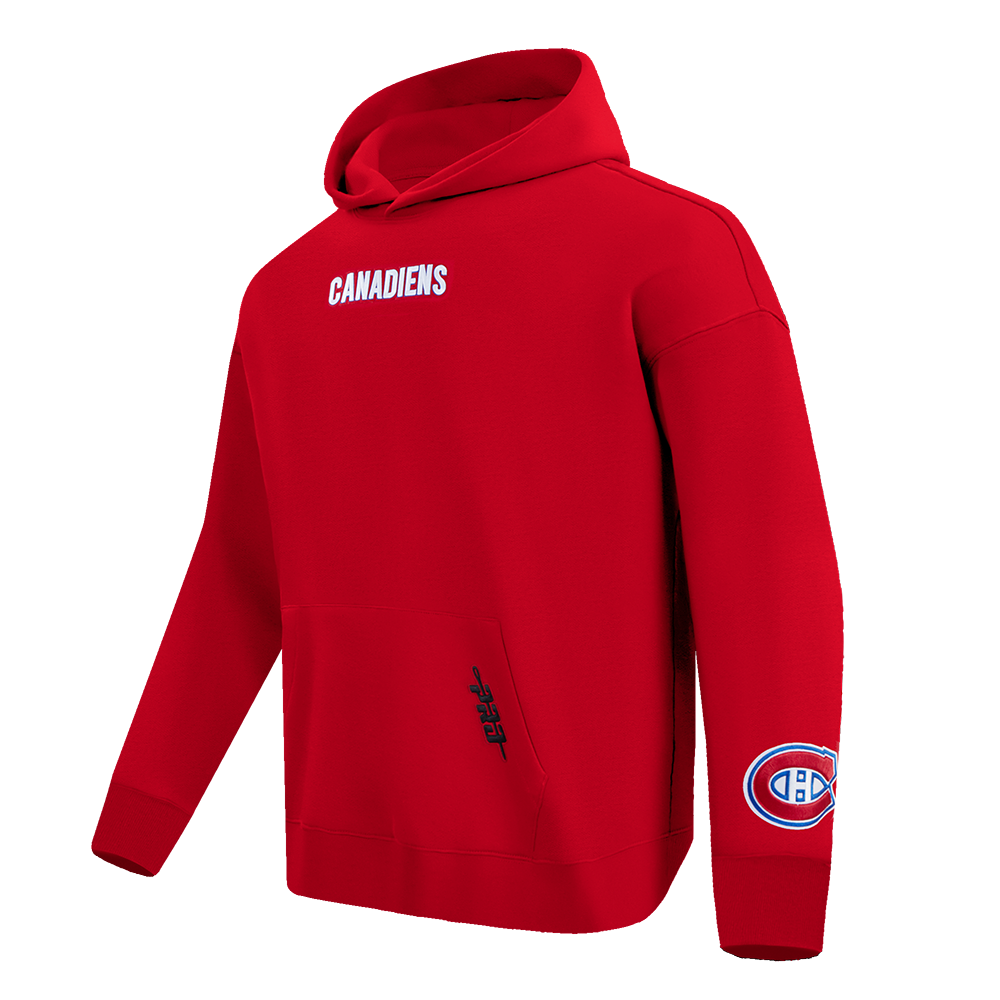 NHL MONTREAL CANADIENS WINGSPAN CHANDAIL À CAPUCHON POUR HOMME (ROUGE)