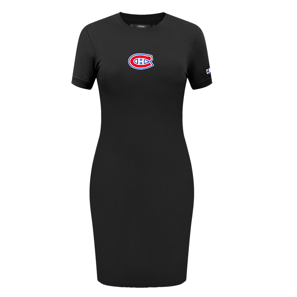 NHL MONTREAL CANADIENS CLASSIC ROBE MOULANTE POUR FEMME (NOIR)