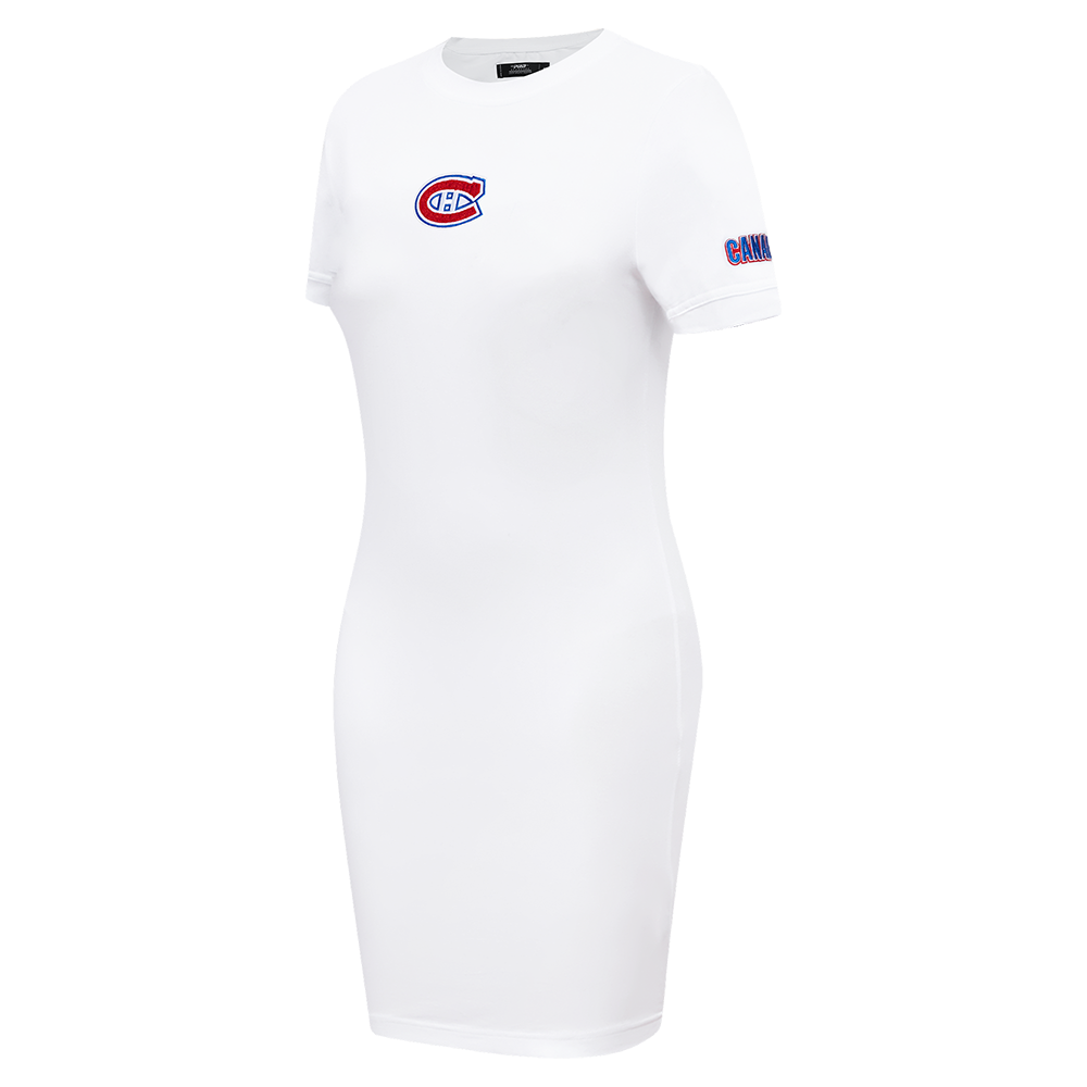 NHL MONTREAL CANADIENS CLASSIC WOMEN'S BODYCON DRESS (WHITE)