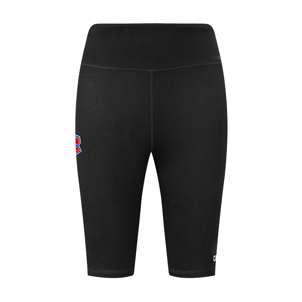 NHL MONTREAL CANADIENS CLASSIC WOMEN'S COTTON BIKE SHORT (BLACK)