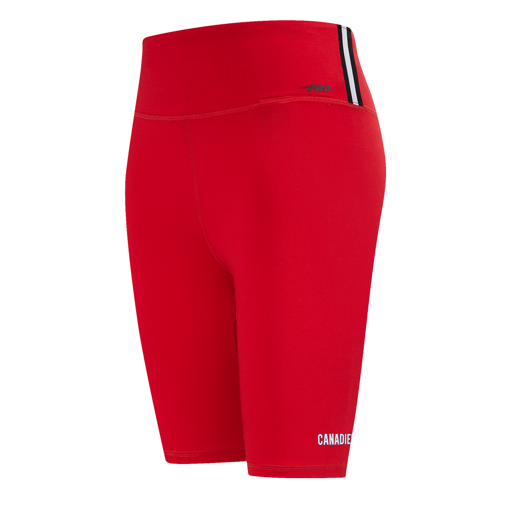 NHL MONTREAL CANADIENS CLASSIC WOMEN'S COTTON BIKE SHORT (RED)