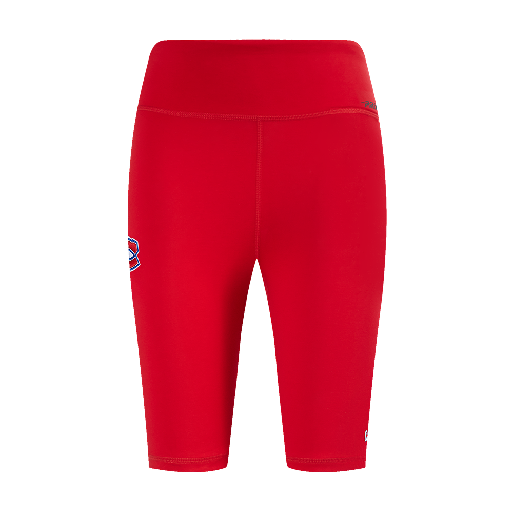 NHL MONTREAL CANADIENS CLASSIC WOMEN'S COTTON BIKE SHORT (RED)