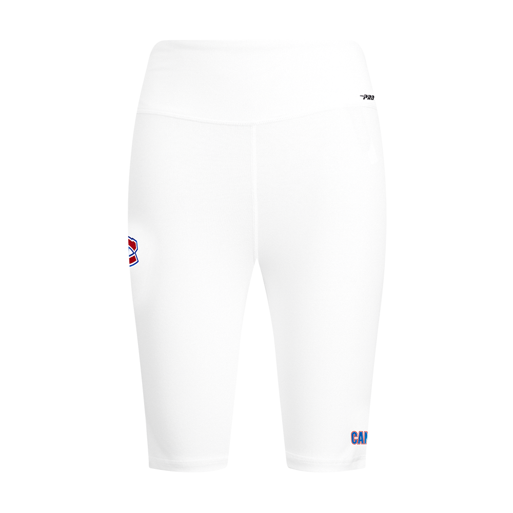 NHL MONTREAL CANADIENS CLASSIC WOMEN'S COTTON BIKE SHORT (WHITE)