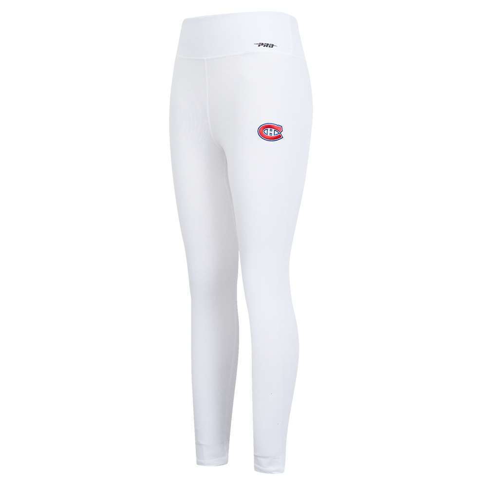 NHL MONTREAL CANADIENS CLASSIC LEGGING EN JERSEY POUR FEMME (BLANC)
