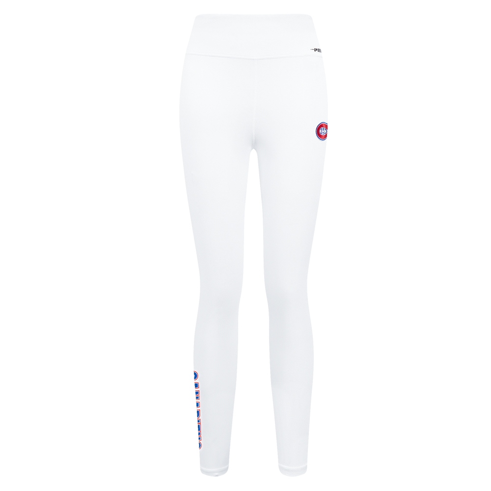 NHL MONTREAL CANADIENS CLASSIC LEGGING EN JERSEY POUR FEMME (BLANC)