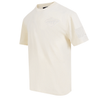 NHL MINNESOTA WILD NEUTRAL T-SHIRT EN JERSEY DE COTON À ÉPAULES TOMBANTES POUR HOMME (COQUILLE D'ŒUF)