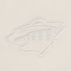 NHL MINNESOTA WILD NEUTRAL T-SHIRT EN JERSEY DE COTON À ÉPAULES TOMBANTES POUR HOMME (COQUILLE D'ŒUF)