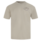 NHL MINNESOTA WILD NEUTRAL T-SHIRT EN JERSEY DE COTON À ÉPAULES TOMBANTES POUR HOMME (TAUPE)