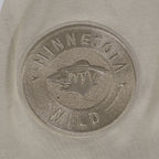 NHL MINNESOTA WILD NEUTRAL T-SHIRT EN JERSEY DE COTON À ÉPAULES TOMBANTES POUR HOMME (TAUPE)