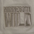 NHL MINNESOTA WILD NEUTRAL T-SHIRT EN JERSEY DE COTON À ÉPAULES TOMBANTES POUR HOMME (TAUPE)