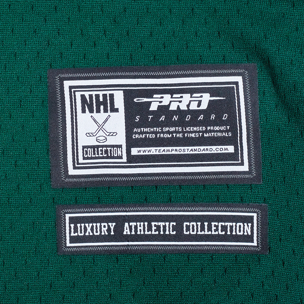 NHL MINNESOTA WILD CLASSIC MESH BUTTON DOWN SHIRT (FOREST GREEN)