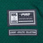 NHL MINNESOTA WILD CLASSIC MESH BUTTON DOWN SHIRT (FOREST GREEN)