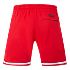NHL MINNESOTA WILD CLASSIC CHENILLE SHORT EN MAILLE DOUBLE POUR HOMME (ROUGE)