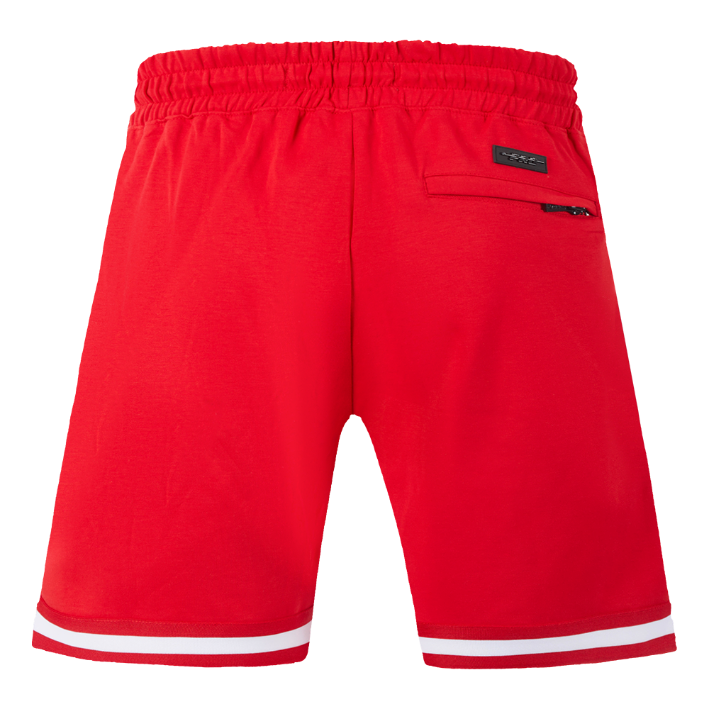 NHL MINNESOTA WILD CLASSIC CHENILLE SHORT EN MAILLE DOUBLE POUR HOMME (ROUGE)