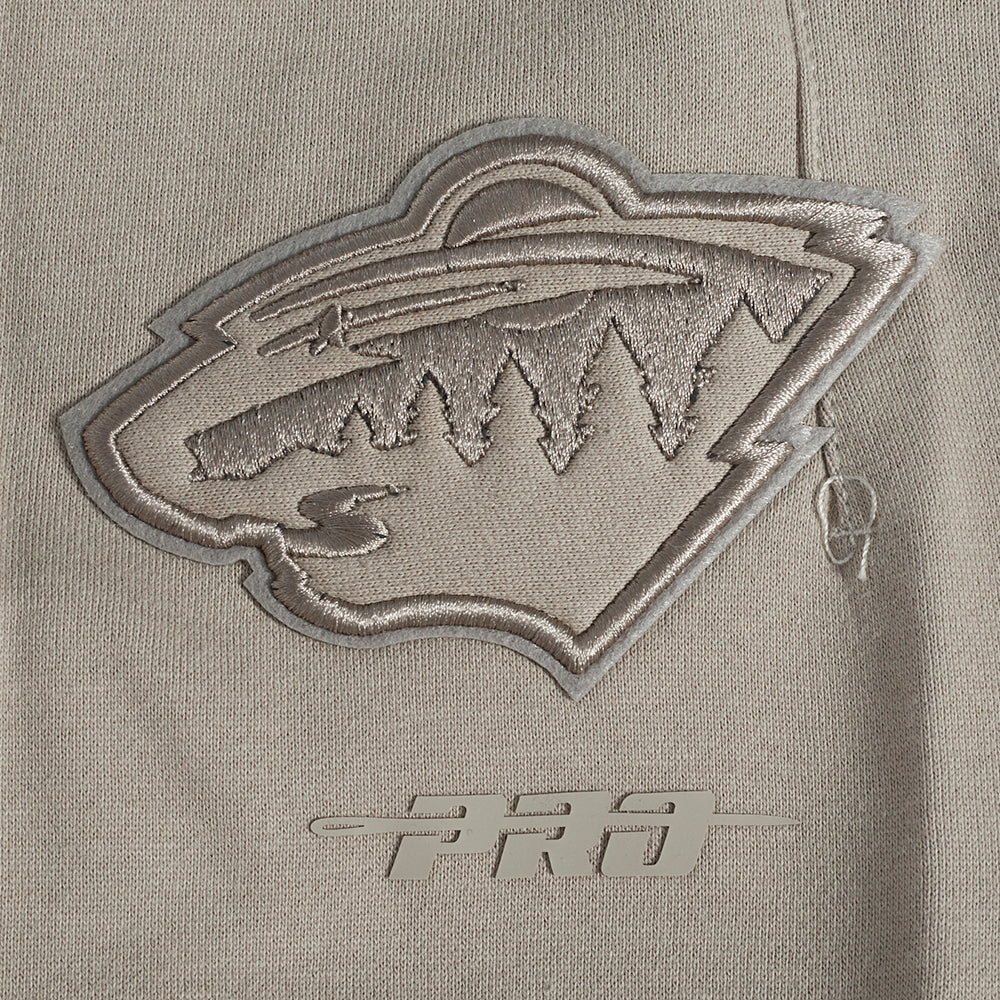 NHL MINNESOTA WILD NEUTRAL MEN'S  FLC SWEATPANT (TAUPE)