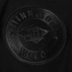 NHL MINNESOTA WILD NEUTRAL CHANDAIL À CAPUCHON EN MOLLETON À ÉPAULES TOMBANTES POUR HOMME (NOIR)