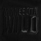 NHL MINNESOTA WILD NEUTRAL CHANDAIL À CAPUCHON EN MOLLETON À ÉPAULES TOMBANTES POUR HOMME (NOIR)