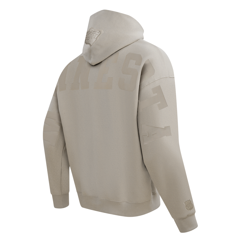 NHL MINNESOTA WILD WINGSPAN CHANDAIL À CAPUCHON POUR HOMME (TAUPE)